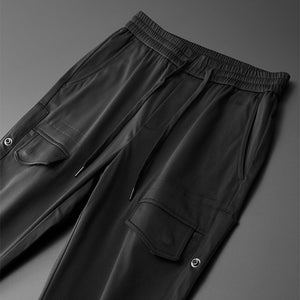 Paneled Stud Track Pants