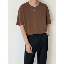 Load image into Gallery viewer, Casual Loose Round Neck T-shirt
