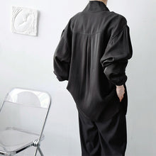 Load image into Gallery viewer, Japanese Minimalist Half Turtleneck Shirt
