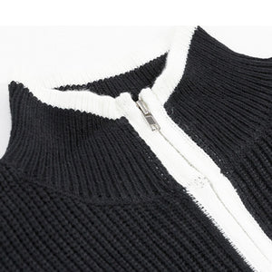 Thickened Zip Knitted Cardigan