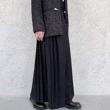 Load image into Gallery viewer, Dark A-Line Pleated Culottes
