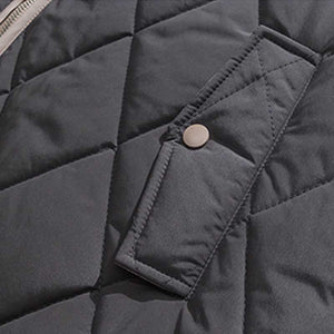 Rhombus Baseball Thickened Jacket