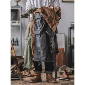 Multi-pocket Cargo Overalls