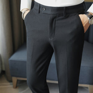 Casual British Slim Trousers