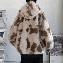 Load image into Gallery viewer, Winter Plush Short Thickened Hooded Coat
