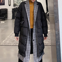 Load image into Gallery viewer, Fake Two Piece Over The Knee Coat
