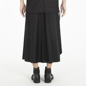 Loose Wide Leg Cropped Culottes