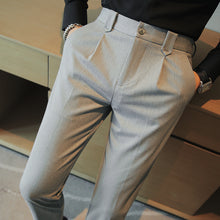 Load image into Gallery viewer, British Casual Slim Suit Pants
