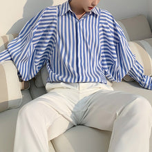 Load image into Gallery viewer, Puff Sleeve Striped Shirt
