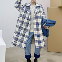 Load image into Gallery viewer, Woolen Waistcoat Plaid Coat
