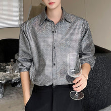 Load image into Gallery viewer, Silver Sequin Shirt
