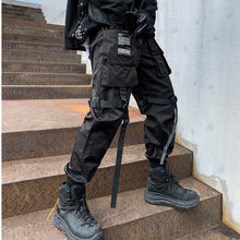 Load image into Gallery viewer, Techwear Elastic Waist Cargo Pants
