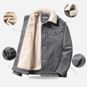 Retro Fleece Corduroy Jacket