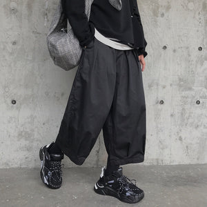 Lantern Loose Eighth Nine Pants