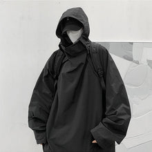 Load image into Gallery viewer, Solid Color Hooded Loose Jacket
