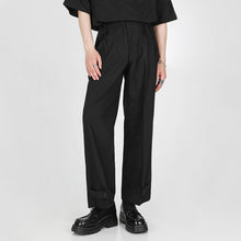 Load image into Gallery viewer, Adjustable Hem Straight Casual Pants
