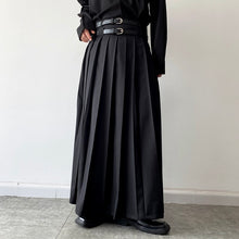 Load image into Gallery viewer, Pleated Double Belt Skirt
