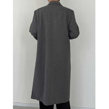 Load image into Gallery viewer, British Mid-length Asymmetric Coat
