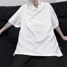 Load image into Gallery viewer, Summer Pile Collar Pullover T-shirt
