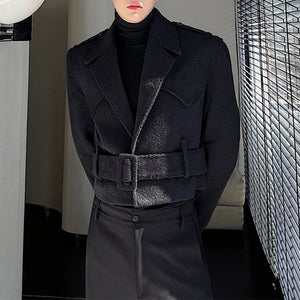 Short Waistband Suit Coat