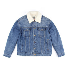 Load image into Gallery viewer, Sherpa Denim Jacket
