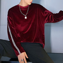 Load image into Gallery viewer, Velvet Drape Long-sleeved T-shirt
