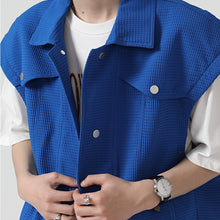 Load image into Gallery viewer, Lapel Casual Cropped Vest
