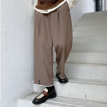 Load image into Gallery viewer, Paneled Straight Loose Lounge Pants
