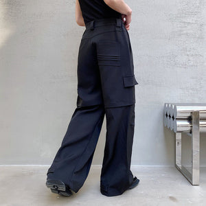 Loose Casual Big Pocket Trousers