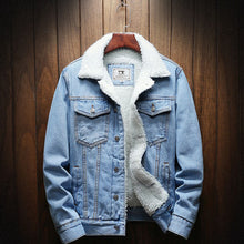 Load image into Gallery viewer, Winter Single-breasted Denim Cotton Jacket
