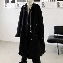 Load image into Gallery viewer, Vintage Fake Two Piece Mid length Coat
