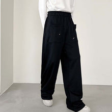 Load image into Gallery viewer, Loose Simple Drawstring Pocket Pants
