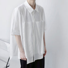 Load image into Gallery viewer, Irregular Loose Short Sleeve Shirt
