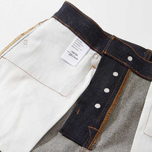 Load image into Gallery viewer, Japanese Retro Button Jeans
