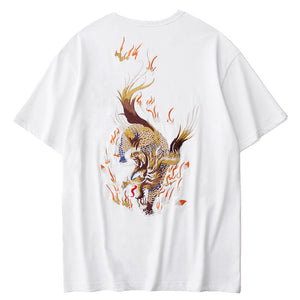 Kirin Embroidered Short Sleeve T-Shirt