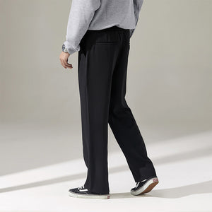 Midline Straight Leg Loose Casual Pants