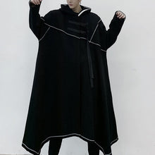 Load image into Gallery viewer, Irregular Hem Hooded Coat
