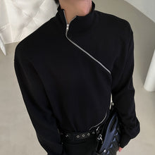 Load image into Gallery viewer, Curved Double Zip T-shirt
