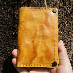 Genuine Leather Cards Holder Coin Wallet