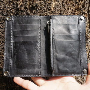 Genuine Leather Cards Holder Coin Wallet