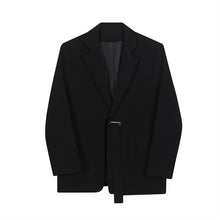 Load image into Gallery viewer, Solid Color Long Sleeve Blazer
