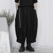 Load image into Gallery viewer, Japanese Large Pocket Casual Wide-leg Pants
