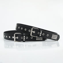 Load image into Gallery viewer, Punk Pyramid Studs Belt
