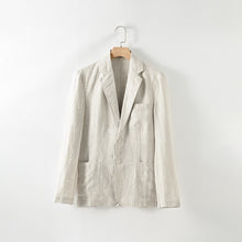 Load image into Gallery viewer, Linen Slouchy Linen Blazer
