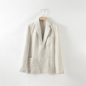 Linen Slouchy Linen Blazer