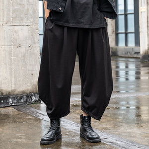 Straight-leg Casual Pants