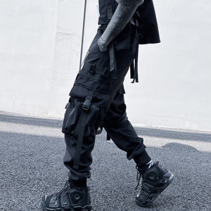 Techwear Multi Strap Cargo Pants