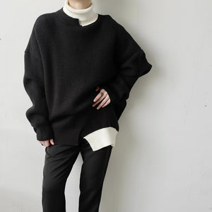 Irregular Patchwork Sweater