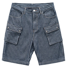 Load image into Gallery viewer, Pocket Striped Shorts
