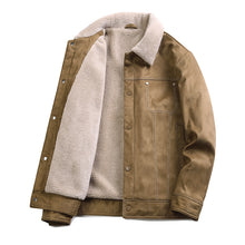 Load image into Gallery viewer, Suede Fleece Jacket
